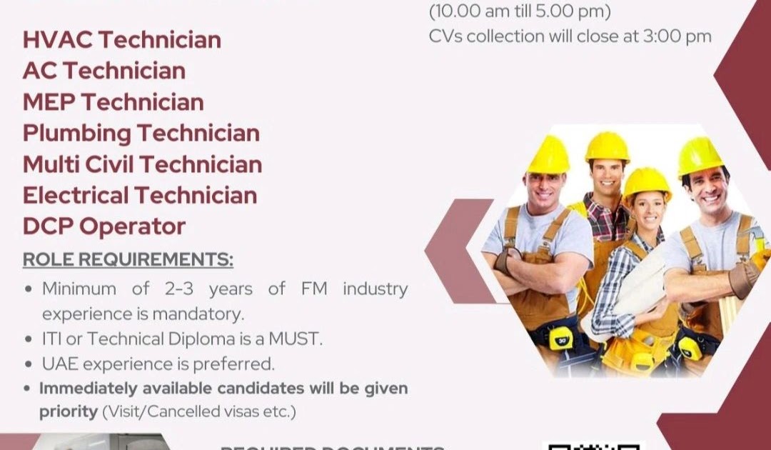 AG Engineering & Power Company Dubai Walkin Interviews for HVAC